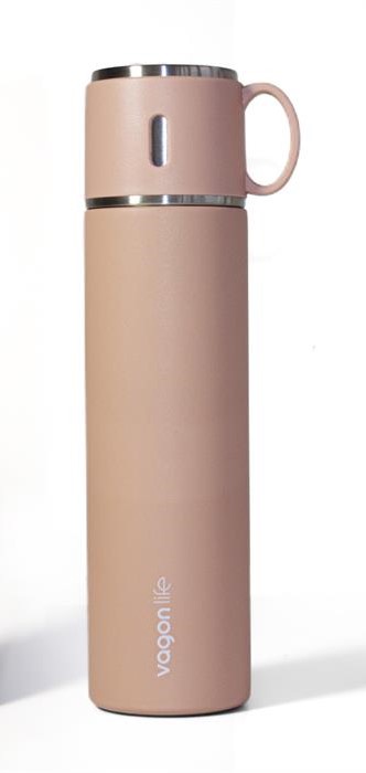 Vagonlife Pudra Çelik Matara 580 Ml Vagonlife Pudra Çelik Matara 580 Ml