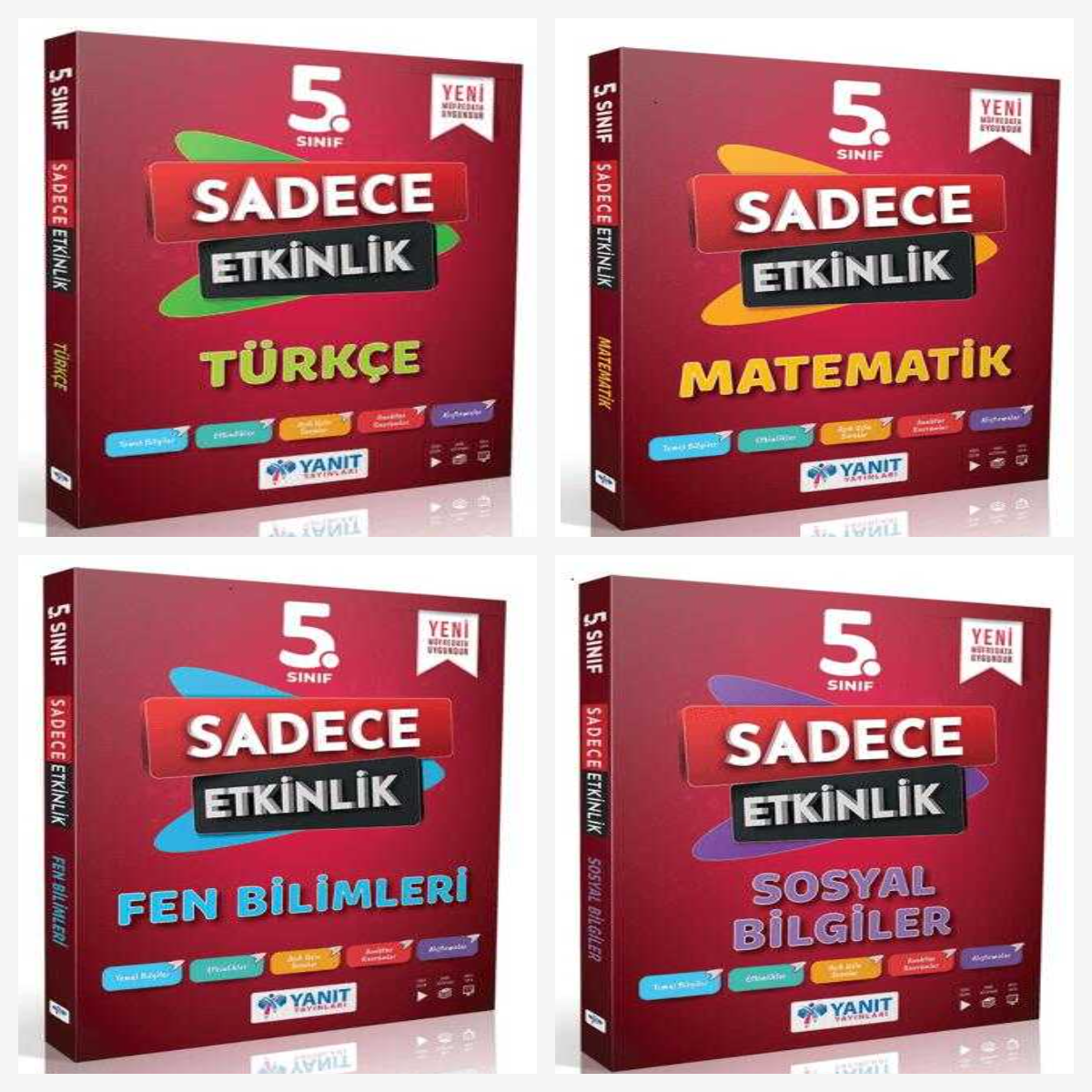 Yanıt 5. Sınıf Sadece Etkinlik ( Türkçe & Matematik & Fen & Sosyal )