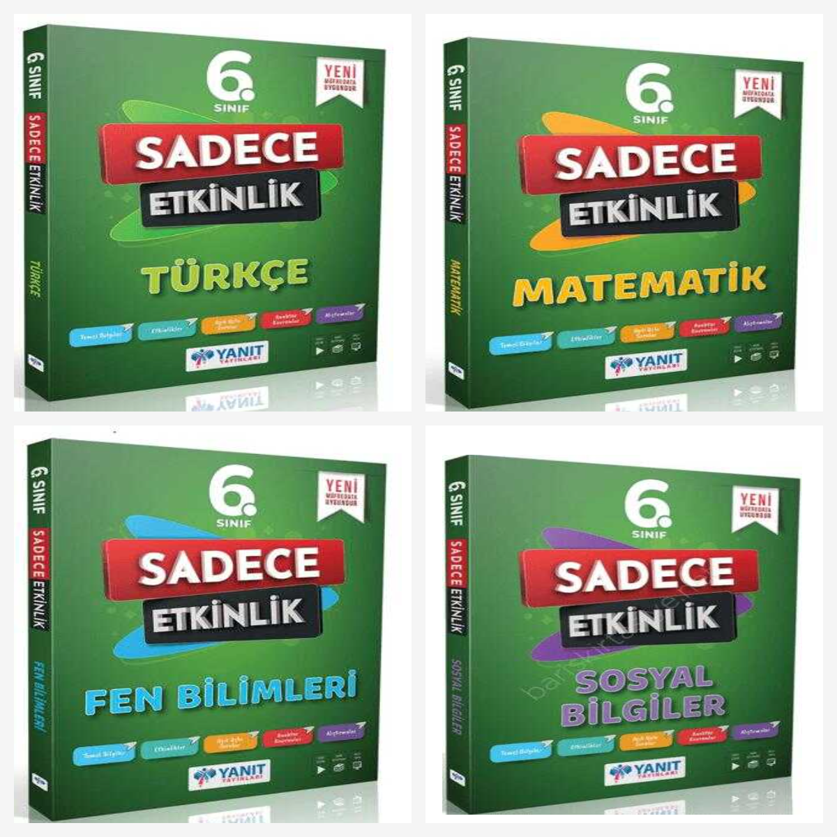 Yanıt 6. Sınıf Sadece Etkinlik Set ( Türkçe & Matematik & Fen & Sosyal) Yanıt 6. Sınıf Sadece Etkinlik Set ( Türkçe & Matematik & Fen & Sosyal)