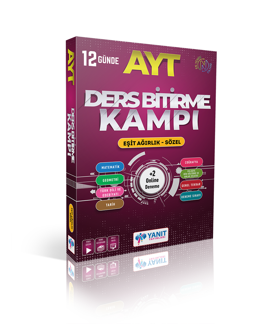 Yanıt Yayınları Ayt Ders Bitirme Kampı Eşit Ağırlık-sözel