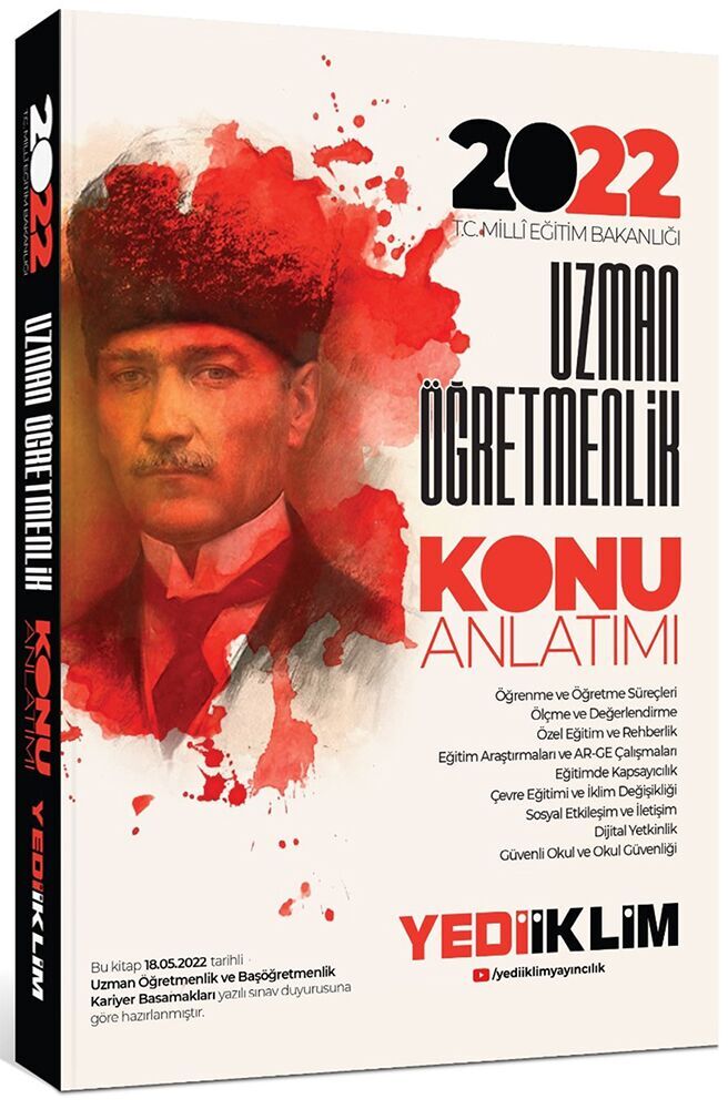 Yediiklim 2022 Uzman Öğretmenlik Konu Anlatımı Yediiklim 2022 Uzman Öğretmenlik Konu Anlatımı