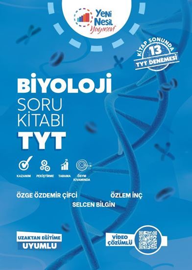 Yeninesil Tyt Biyoloji Soru Kitabı