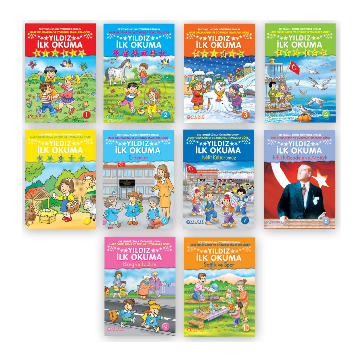 Yıldız İlk Okuma Seti 10 Kitap Yıldız İlk Okuma Seti 10 Kitap