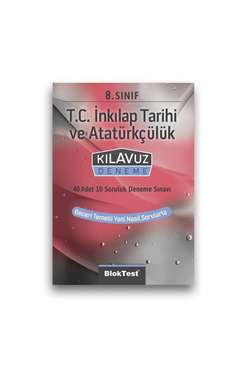 8.sınıf Bloktest T. C.inkılap Tarihi Kılavuz Deneme