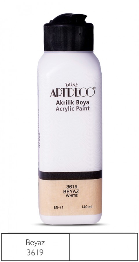 Artdeco Akrilik Boya 140 Ml Beyaz