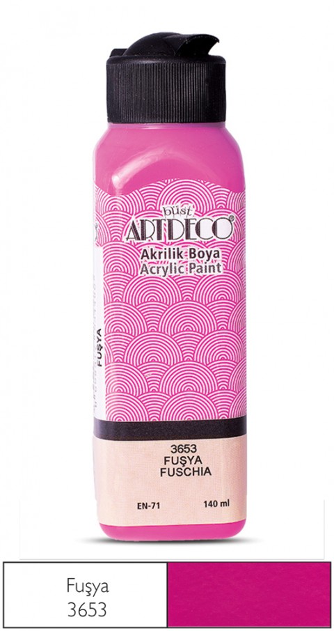 Artdeco Akrilik Boya 140 Ml Fuşya
