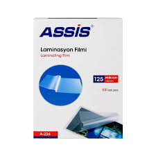 Assis Laminasyon Filmi A4 125 Mikron 100 lü