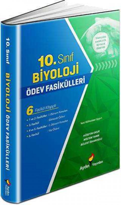 Aydın Yayınları 10. Sınıf Biyoloji Ödev Fasikülleri