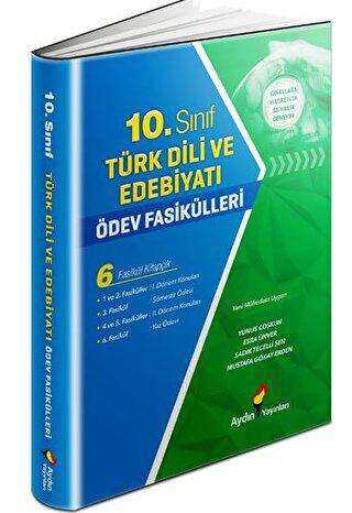 Aydın Yayınları 10. Sınıf Türk Dili Ve Edebiyatı Ödev Fasikülleri