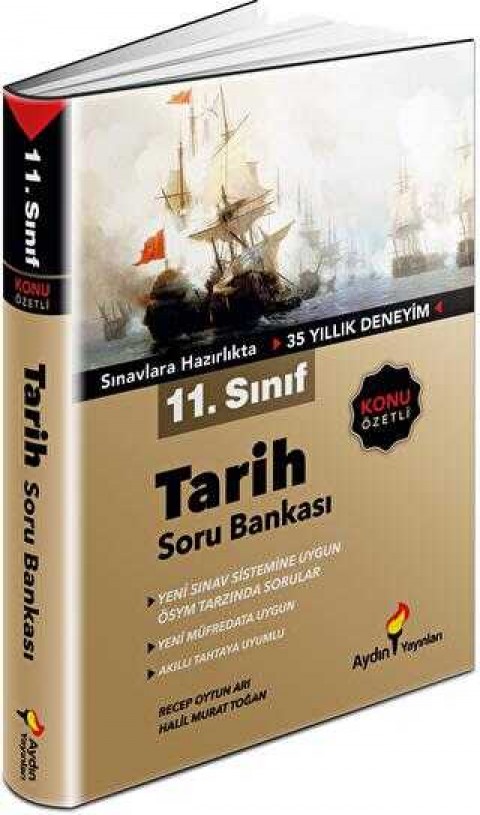 Aydın Yayınları 11. Sınıf Tarih Konu Özetli Soru Bankası