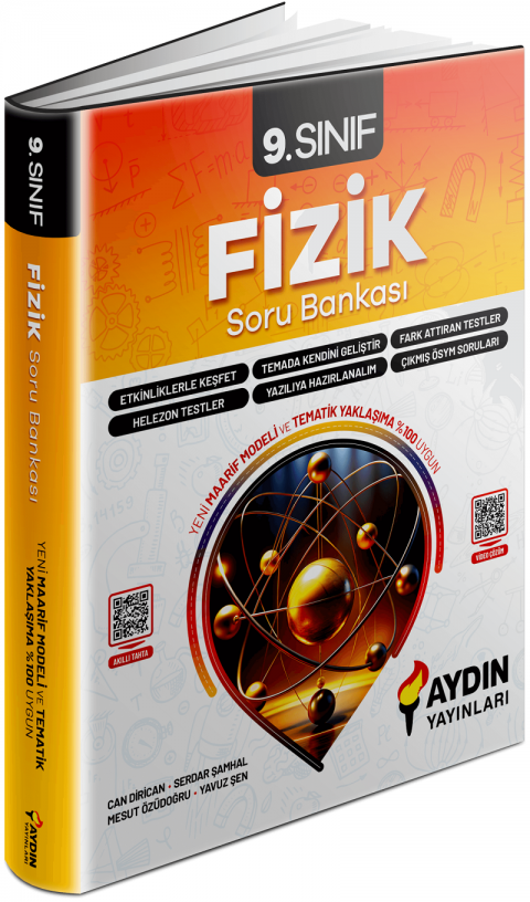 Aydın Yayınları 9. Sınıf Fizik Soru Bankası