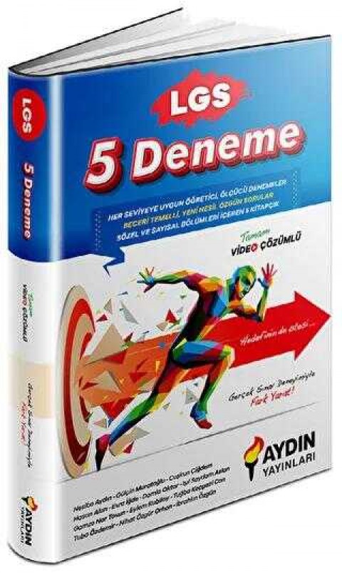 Aydın Yayınları LGS 5 Deneme