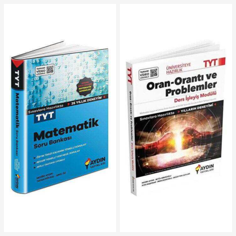 Aydın Yayınları Tyt Matematik Soru Bankası & Oran - Orantı Problemler Modülü
