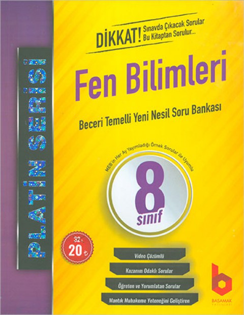 Basamak 8. Sınıf Beceri Temelli Yeni Nesil Fen Bilimleri Soru Bankası