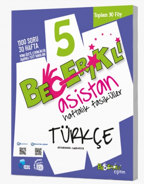 Becerikli Asistan 5. Sınıf Türkçe Haftalık Fasiküller