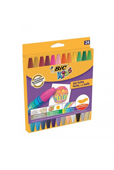 Bic Kıds 24'lü Pastel Boya