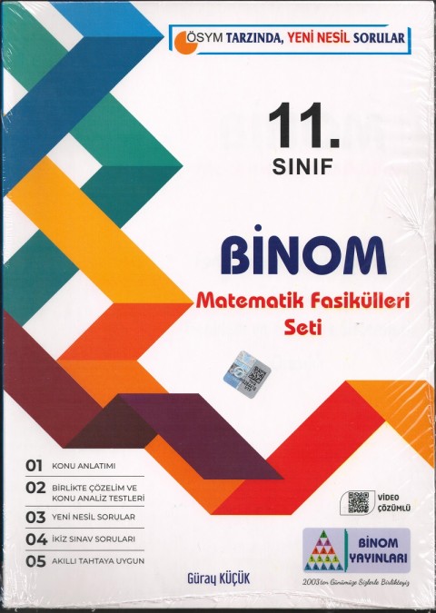 Binom Yayınları 11.Sınıf  Matematik Fasikülleri  Seti