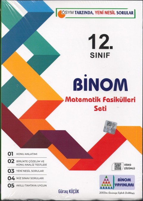 Binom Yayınları 12.Sınıf Matematik Fasikülleri  Seti