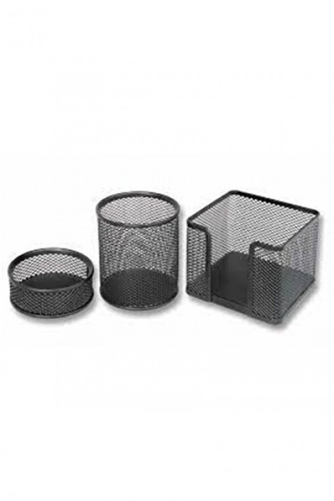 Bion Metal  Perfore 3'lü Set - Siyah