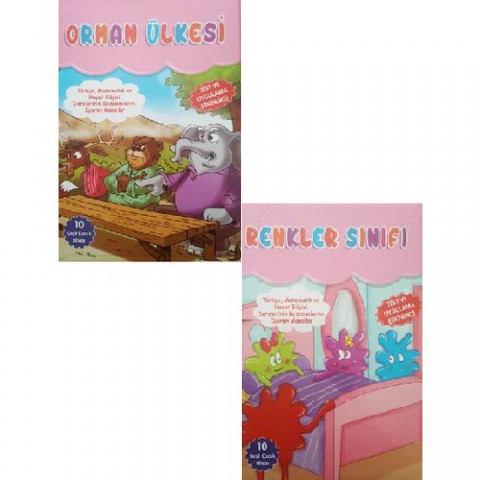 Bizim Kupa Yayınları Orman Ülkesi Ve Renkler Sınıfı Hikaye Seti