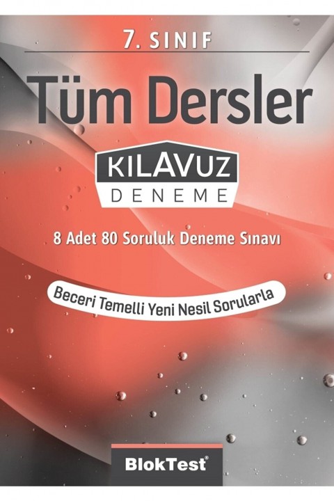 Bloktest 7.sınıf Bloktest Tüm Dersler Kılavuz Deneme