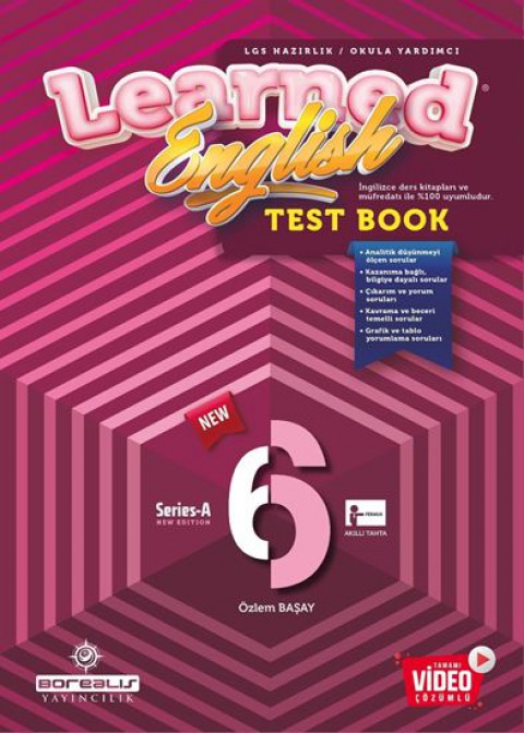 Borealıs 6.sınıf Learned Englısh Test Book