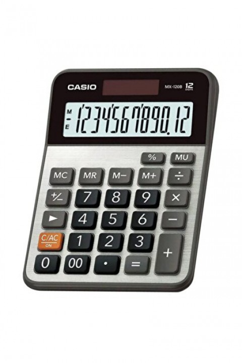 Casio 12 Hane Masa Üstü Hesap Makinesi Dx-120b