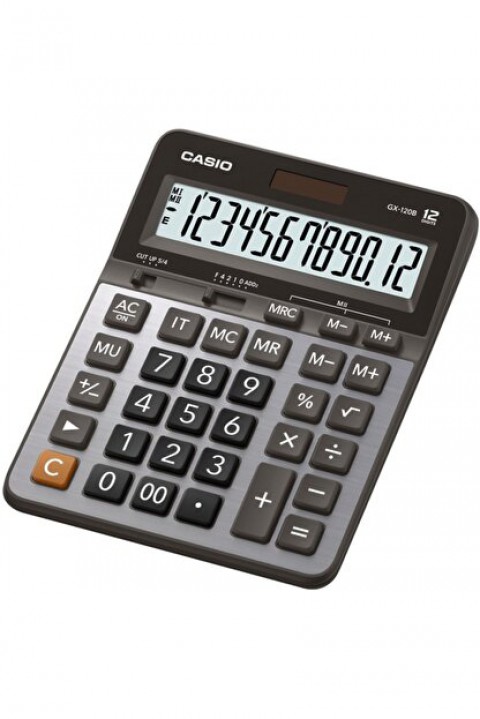 Casio 12 Hane Masa Üstü Hesap Makinesi Gx-120b