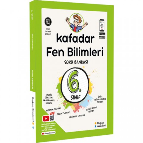 Doğan Akademi̇ Kafadar 6. Sınıf Fen Bilimleri Soru Bankası