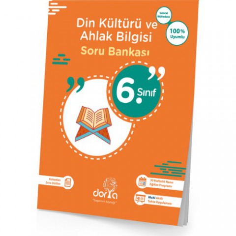 Dorya 6. Sınıf Din Kültürü Ve  Ahlak Bilgisi Soru Bankası