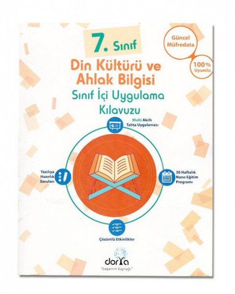 Dorya Yayınları 7.sınıf Din Kültürü Ve Ahlak Bilgisi İçi Uygulama Klavuzu