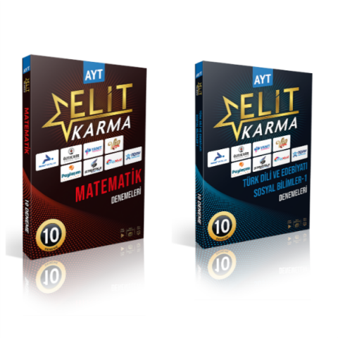 Elit Karma Ayt Matematik-Edebiyat ve Sosyal 1 Deneme Seti