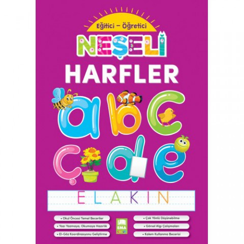 Ema Yayınları Eğitici - Öğretici Neşeli Harfler