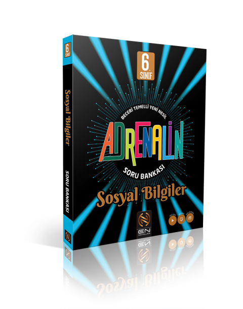 En Yayınları 6.sınıf Adrenalin Sosyal Bilgiler Soru Bankası
