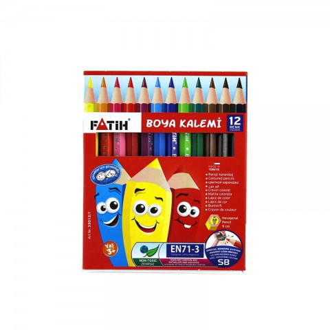 Fatih 12 Renk 1/2 Boy Kuruboya Adet