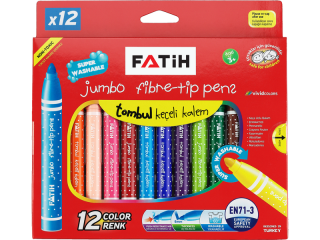 Fatih Jumba Tombul Keçeli Kalem