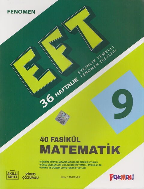 Fenomen 9. Sınıf EFT Matematik ( 40 Fasikül )