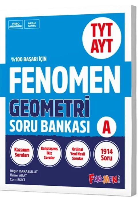 Fenomen Tyt-Ayt Geometri Soru Bankası (A)