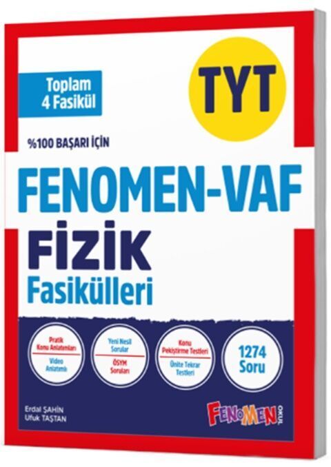 Fenomen Tyt Vaf Fizik Fasikül Seti (1-2-3-4. Fasikül)
