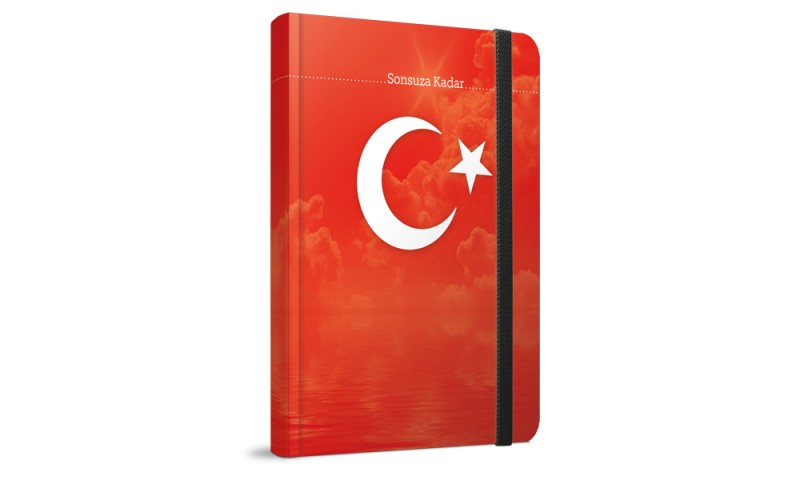 Gıpta Sonsuza Kadar Iplik Dikişli Sert Kapak Defter 120 Yaprak Çizgili 9x14 Ebat