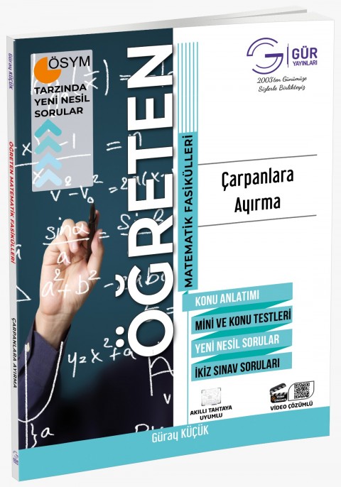 Gür Öğreten Matematik Fasikülleri Çarpanlara Ayırma Konu Anlatımlı
