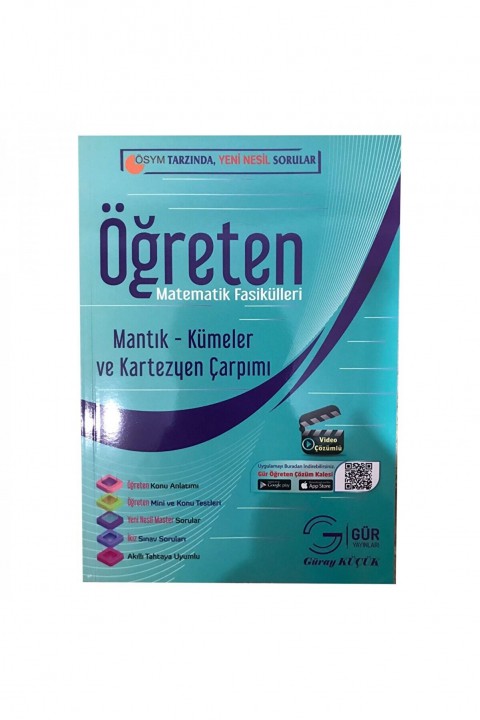 Gür Yayınları Mantık- Kümeler Ve Kartezyen Çarpımı