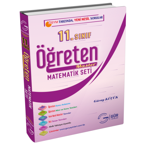 Gür Yayınları 11. Sınıf Öğreten Matamatik Master Seti