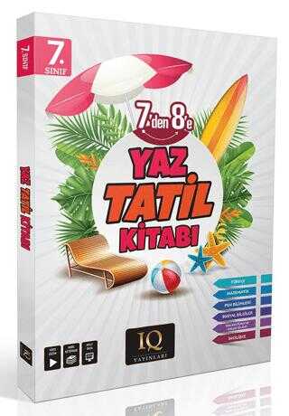 IQ Yayınları 7. Sınıf Yaz Tatil Kitabı