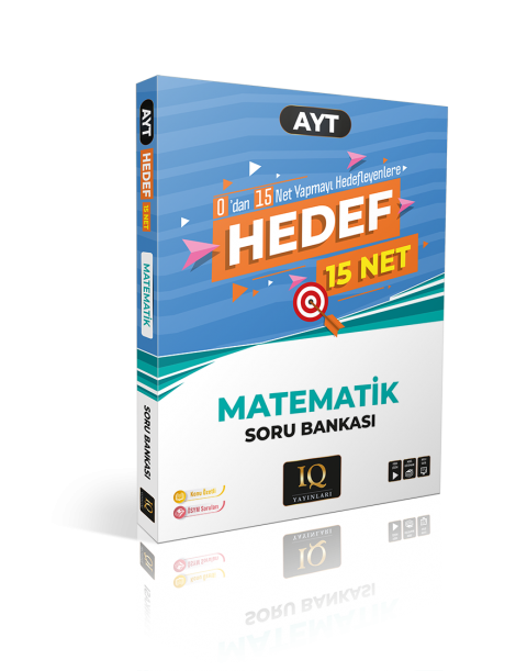 IQ Yayınları AYT Hedef 15 Net Matematik Soru Bankası