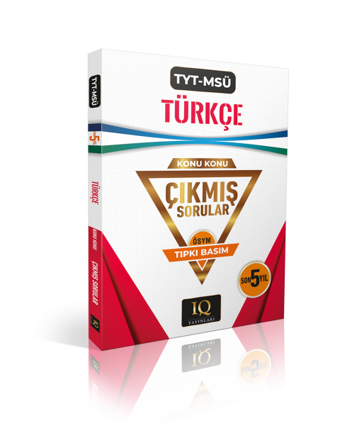 IQ Yayınları MSÜ Türkçe Konu Konu Çıkmış Sorular