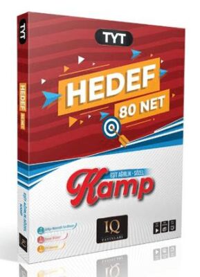 IQ Yayınları TYT Hedef 80 Eşit Ağırlık - Sözel Kamp
