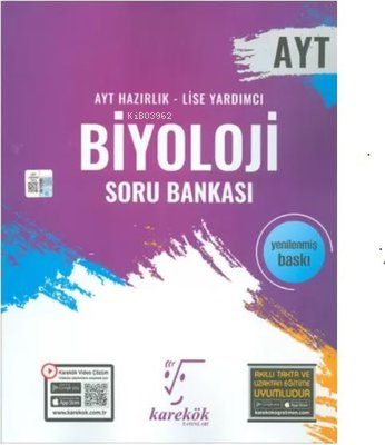 Karekök Ayt Biyoloji Soru Bankası
