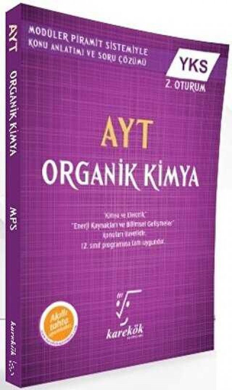 Karekök Yayıncılık Yks 2. Oturum Ayt Organik Kimya Konu Anlatım