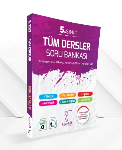 Karekök Yayınları 5. Sınıf Tüm Dersler Soru Bankası